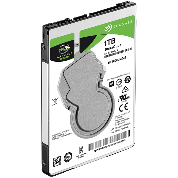 ST1000LM048 1TB 2,5&quot; Notebook HDD 5400rpm, 128MB puffer, SATA3