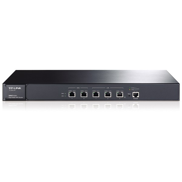 Router - TL-ER6120 VPN SafeStream™ (1000Mbps, 2 WAN + 2 LAN + 1 hardveres DMZ port; Load Balance) Router - TL-ER6120 VPN SafeStream™ (1000Mbps, 2 WAN + 2 LAN + 1 hardveres DMZ port; Load Balance)