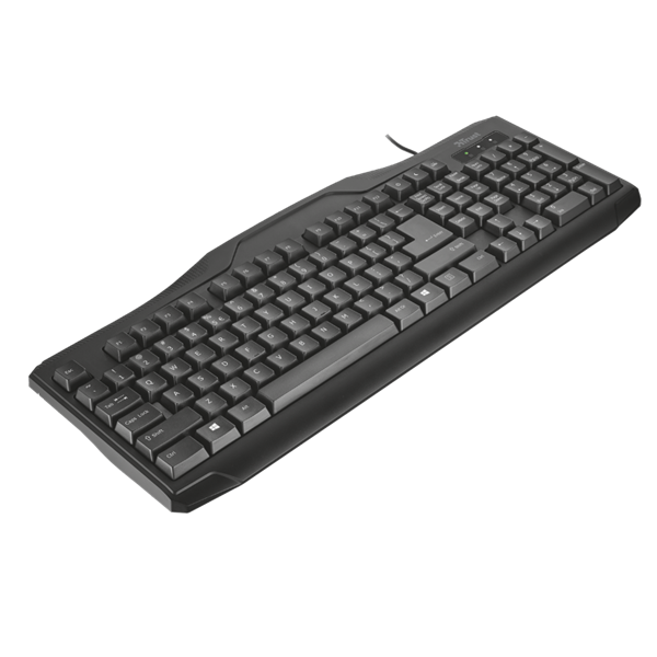 Billentyűzet - Classicline v2 (c.sz:20628; USB; cseppálló; fekete; magyar) Billentyűzet - Classicline v2 (c.sz:20628; USB; cseppálló; fekete; magyar)