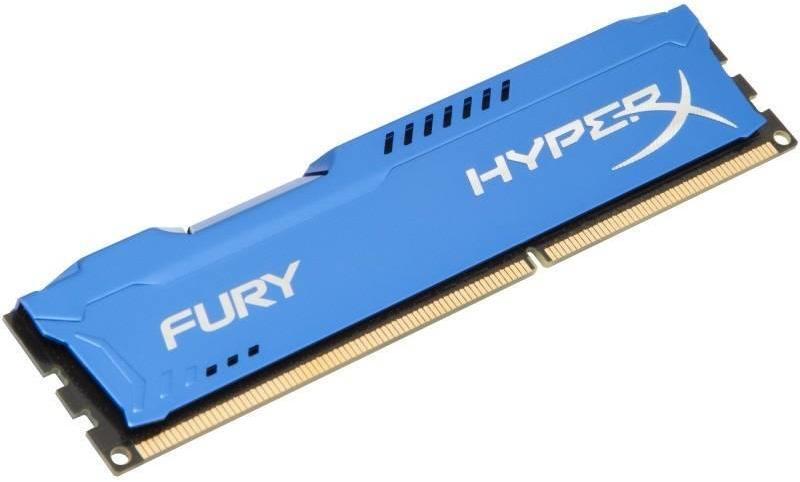 HyperX Fury Blue 8GB DDR3 1600MHz CL10 DIMM (HX316C10F/8) HyperX Fury Blue 8GB DDR3 1600MHz CL10 DIMM (HX316C10F/8)