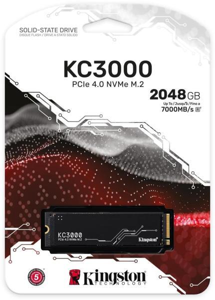 Kingston 2TB M.2 2280 NVMe KC3000