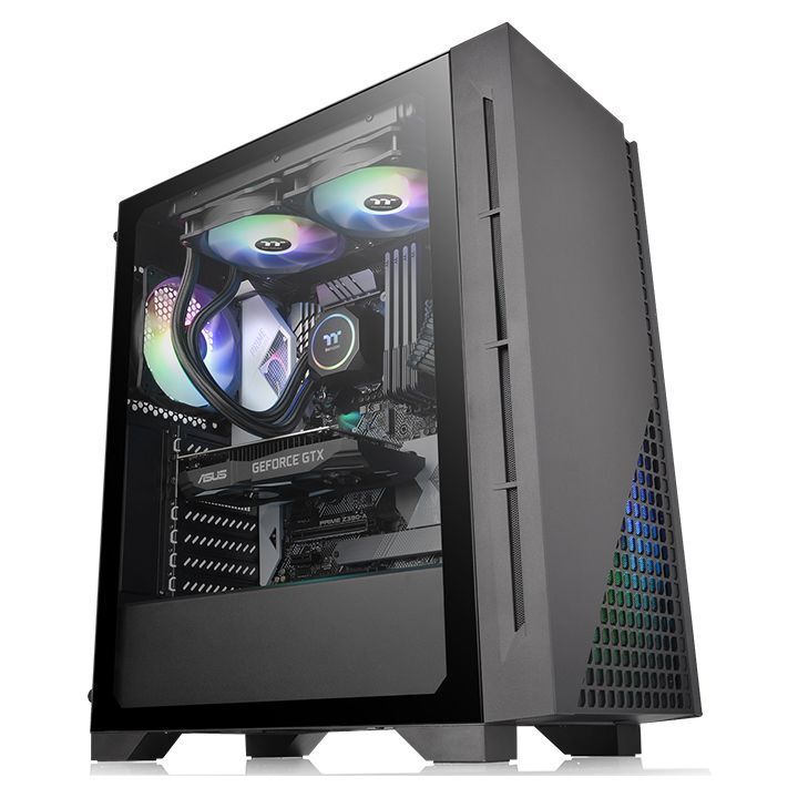 Thermaltake H330 Tempered Glass Black