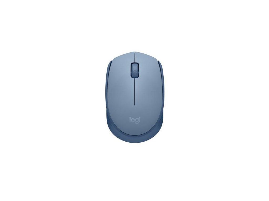 Logitech M171 Wireless Mouse Blue Grey